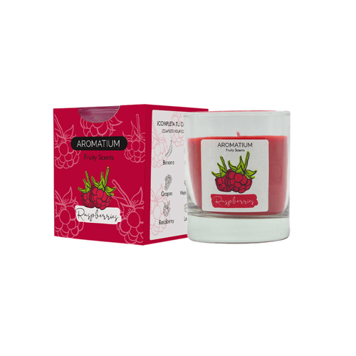 VELA FRUITY PERFUMADO RASPBERRIES