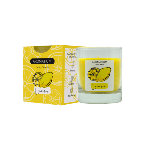 VELA FRUITY PERFUMADO LEMON