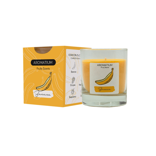 VELA FRUITY PERFUMADO BANANA