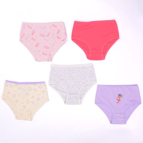 PANTY ALGODON TOMATODO LILA PACK X5