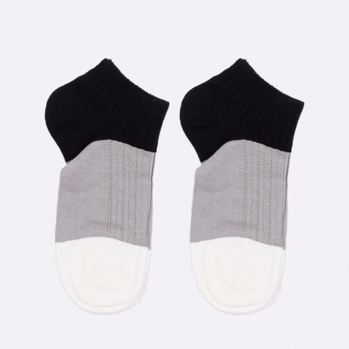 MEDIAS DEPORTIVA DAMA CAÑA TOBILLERA LISA ACANALADA SURTIDO PACK X1