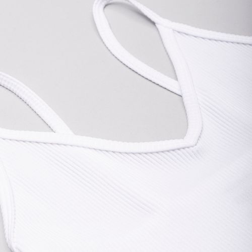 TOP SEAMLESS CUELLO V BLANCO