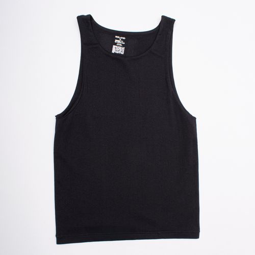 TOP SEAMLESS CUELLO REDONDO NEGRO