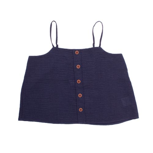 TOP TIRANTES AZUL JASPE
