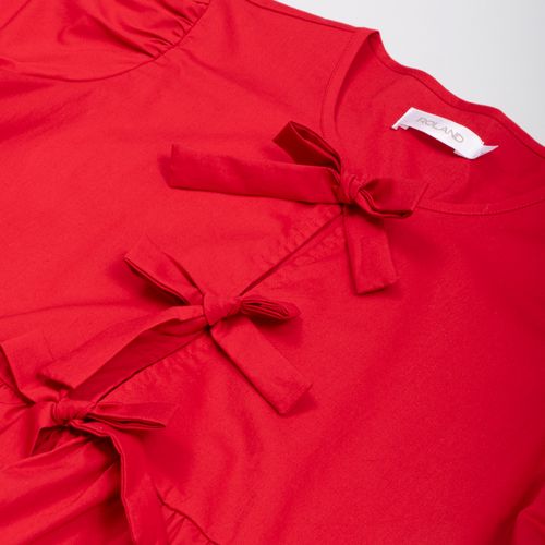 CAMISA MANGA CORTA ROJO
