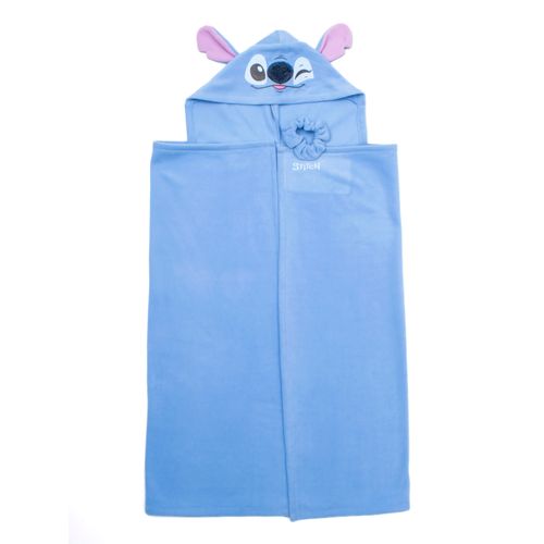 PIJAMA SALIDA DE CAMA POLAR STITCH CELESTE