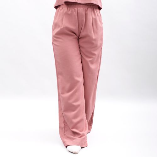 PANTALON BASTA ANCHA ROSADO