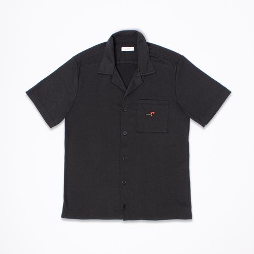 CAMISA MANGA CORTA NEGRO