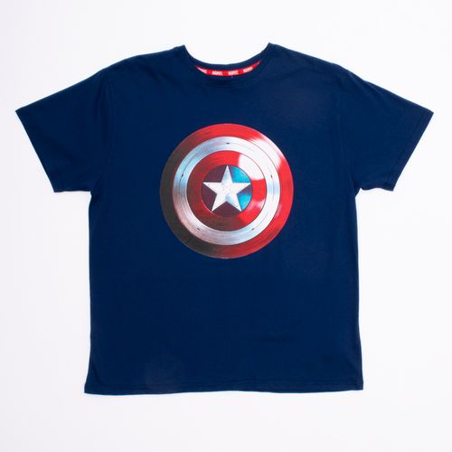 PIJAMA CONJUNTO MANGA CORTA + PANTALON CAPITAN AMERICA ZAFIRO