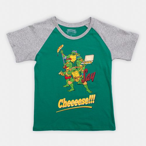 PIJAMA CONJUNTO MANGA CORTA + PANTALON TORTUGAS NINJA VERDE