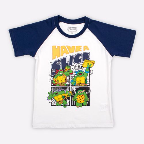 PIJAMA CONJUNTO MANGA CORTA + PANTALON TORTUGAS NINJA CRUDO