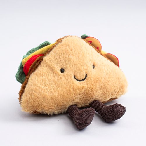 PELUCHE SANDWICH 20CM ENJOY & JOY BEIGE