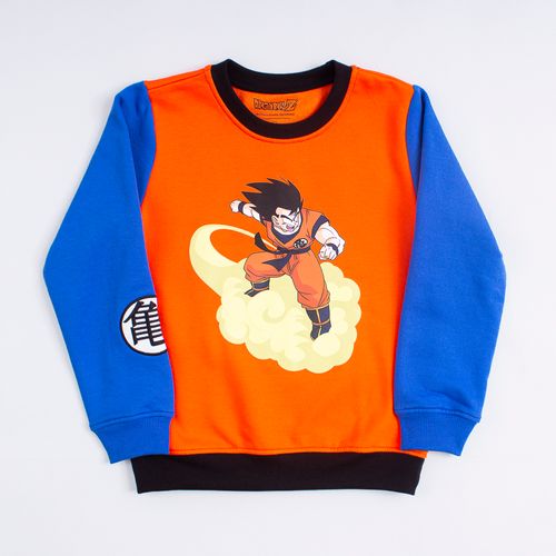 NIÑO BUZO DRAGON BALL NARANJA