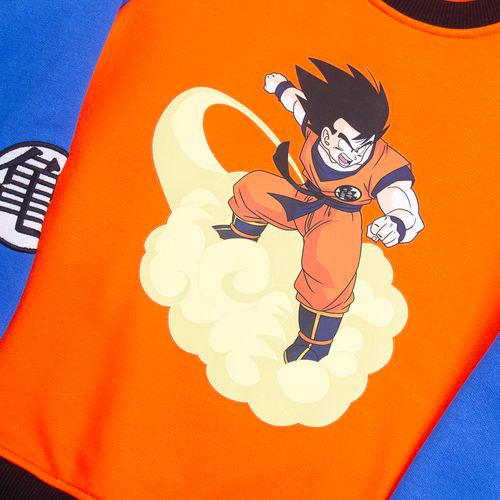 NIÑO BUZO DRAGON BALL NARANJA