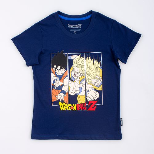 PIJAMA CONJUNTO MANGA CORTA + PANTALON DRAGON BALL AZUL MARINO