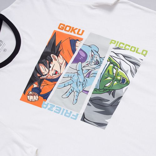 PIJAMA CONJUNTO MANGA CORTA + SHORT DRAGON BALL CRUDO