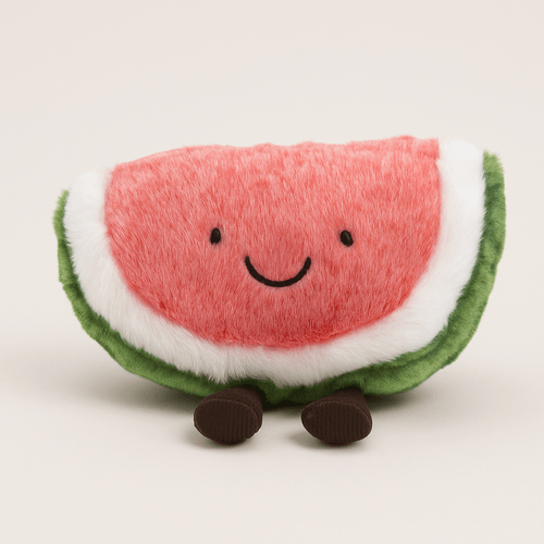 PELUCHE SANDIA 30CM ENJOY & JOY ROJO