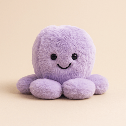 PELUCHE PULPO 25CM ENJOY & JOY VIOLETA