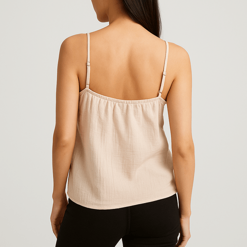 TOP TIRANTES TOP BEIGE