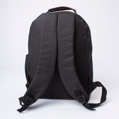 MOCHILA CON CUERINA CAFE HEDGEHOG