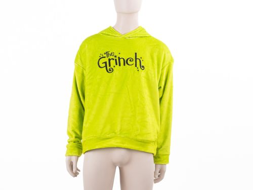 ROPA CASUAL CABALLERO CHOMPA GRINCH XMAS 25 VERDE PACK X1