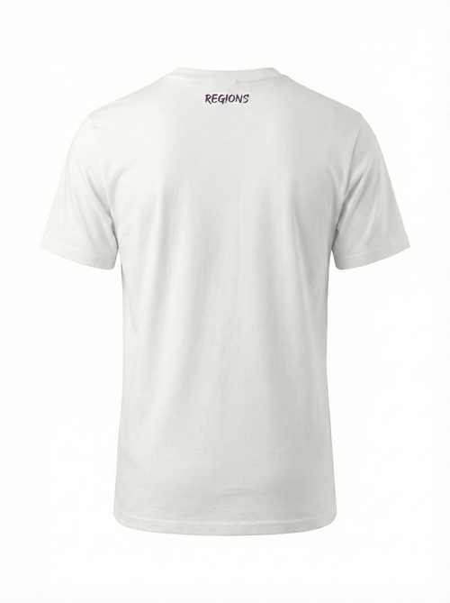 CAMISETA CASUAL ROLAND REGIONS BLANCO